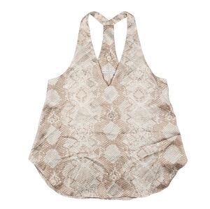 Three Eighty Two Owen V-Neck Racerback Tank Top Size XS